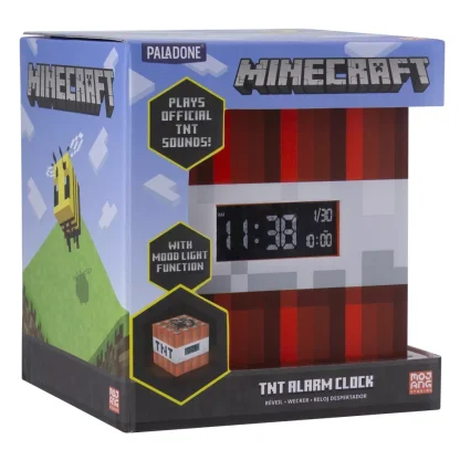Будильник Minecraft TNT Alarm Clock фото 3